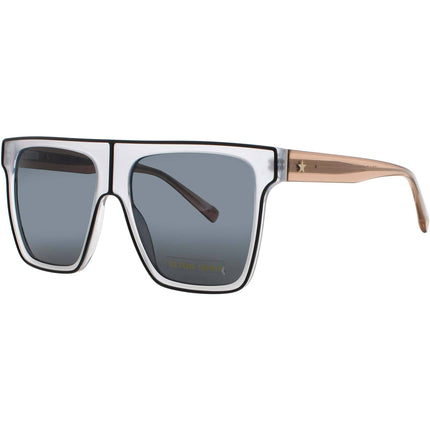 Elton John Women's Sunglasses - Square Matte Crystal Acetate Frame | GOLIATH 2 MTCRY ,