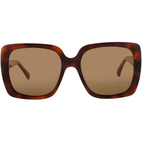Elton John Women's Sunglasses - Tortoise Acetate Full Rim Frame | SUPERSTAR 2 RTORT ,