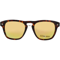 Elton John Women's Sunglasses - Tortoise/Clear Acetate Frame | TECHIE 1 TERTNY ,