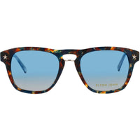 Elton John Women's Sunglasses - Dark Tortoise/Clear Acetate Frame | TECHIE 2 TRTSY ,