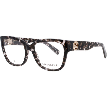Longchamp Women's Eyeglasses - Grey Havana Acetate Cat Eye Shape Frame | LO2712 005 ,