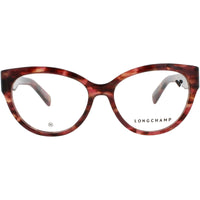 Longchamp Women's Eyeglasses - Textured Red Acetate Cat Eye Shape Frame | LO2728 606 ,