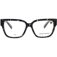Longchamp Women's Eyeglasses - Blue Havana Acetate Rectangular Frame | LO2731 430 ,
