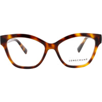 Longchamp Women's Eyeglasses - Havana Acetate Butterfly Full Rim Frame | LO2755 230 ,