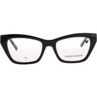 Longchamp Women's Eyeglasses - Black Acetate Butterfly Full Rim Frame | LO2762 001 ,
