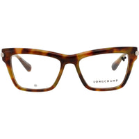 Longchamp Women's Eyeglasses - Brown/Green Havana Butterfly Shape Frame | LO2766 205 ,