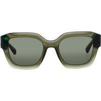 Longchamp Women's Sunglasses - Transparent Green Acetate Square Frame | LO771S 302 ,