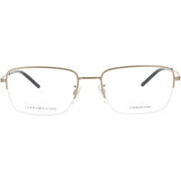 Tommy Hilfiger Men's Eyeglasses - Matte Gold Metal Rectangular Frame | TH-1935/F AOZ ,