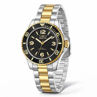 Invicta Men's Watch - Specialty Quartz Black Dial Two Tone Steel Bracelet | 69477 ,