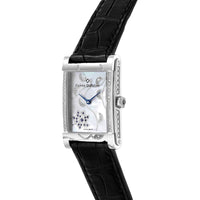 Pierre Deroche Women's Watch - Shiny Pebbles Black Leather Strap | SHP30011ACI1-001 ,