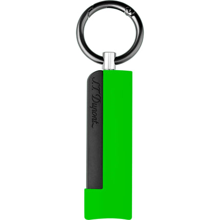 S.T. Dupont Punch Cigar Cutter Key Ring - Fluo Matte Black and Neon Green | 003217V ,