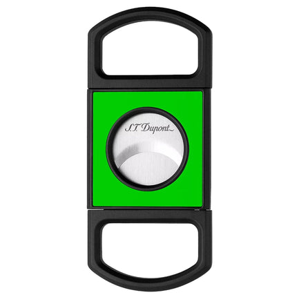 S.T. Dupont Cigar Cutter - Fluo Guillotine Double-Blade Neon Green Finish | 003317V ,