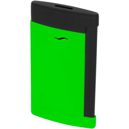 S.T. Dupont Lighter - Slim 7 Matte Fluo Neon Green Lacquer Lightweight | 027772 ,