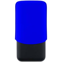 S.T. Dupont 3 Cigar Case - Fluo Neon Blue Leather and Matte Black Metal | 183416 ,