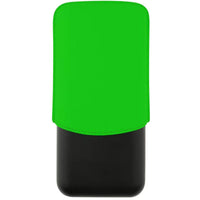 S.T. Dupont 3 Cigar Case - Fluo Neon Green Leather and Matte Black Metal | 183417 ,