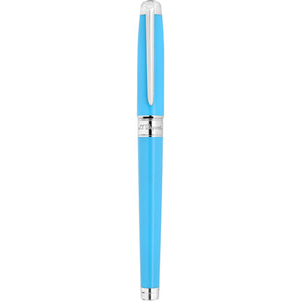 S.T. Dupont Fountain Pen - Line D Eternity Turquoise and Palladium, Large | 420017L ,