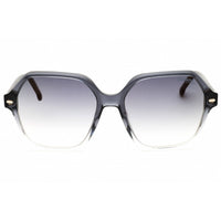 Carrera Women's Sunglasses - Grey Shaded Crystal Oversized Frame | 3026/S 0FS2 FQ ,