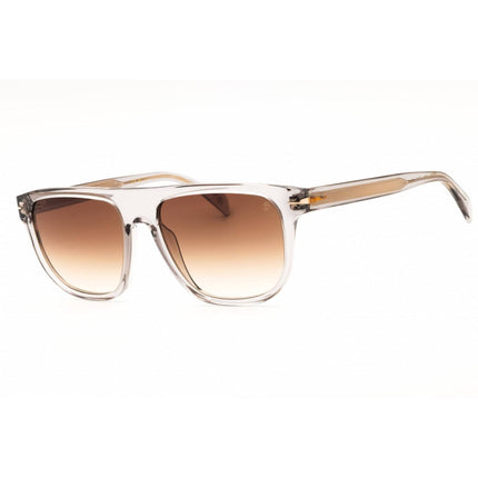 David Beckham Men's Sunglasses - Grey Full Rim Rectangular Frame | DB 7111/S 0KB7 HA ,