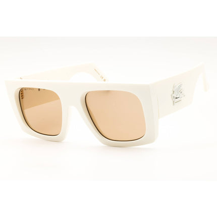 Etro Unisex Sunglasses - Rectangular Ivory Plastic Full Rim Frame | SCREEN 0SZJ 70 ,
