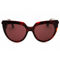 Etro Women's Sunglasses - Havana Plastic Full Rim Cat Eye Shape Frame | 0003/S 0086 U1 ,