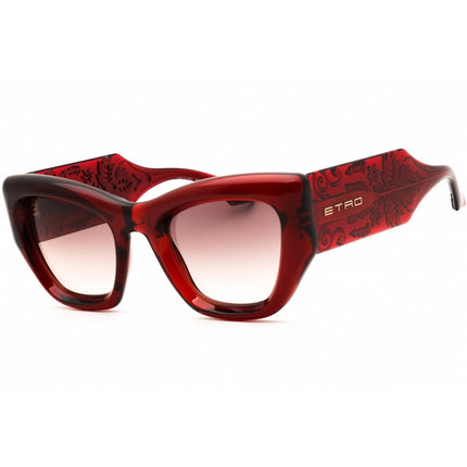 Etro Women's Sunglasses - Brick Plastic Full Rim Cat Eye Shape Frame | 0017/S 02LF HA ,