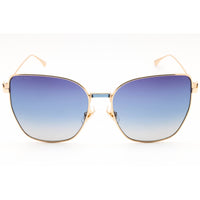 Etro Women's Sunglasses - Rose Gold Full Rim Cat Eye Shape Frame | 0021/S 0000 UY ,