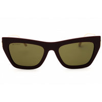 Etro Women's Sunglasses - Burgundy Plastic Full Rim Cat Eye Frame | 0028/S 0LHF QT ,