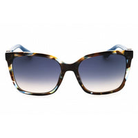 Guess Women's Sunglasses - Blue Injected Propionate Rectangular Frame | GU7865 92B ,