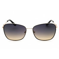 Guess Women's Sunglasses - Gold Metal Full Rim Rectangular Shape Frame | GU7884 33B ,