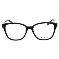 Guess Women's Eyeglasses - Rectangular Shape Shiny Black Acetate Frame | GU2992-D 001 ,
