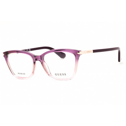 Guess Women's Eyeglasses - Rectangular Violet Acetate Full Rim Frame | GU2880 083 ,