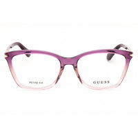 Guess Women's Eyeglasses - Rectangular Violet Acetate Full Rim Frame | GU2880 083 ,