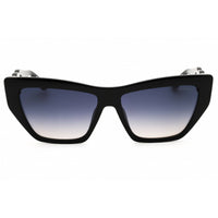 Guess Women's Sunglasses - Cat Eye Shape Shiny Black Full Rim Frame | GU00111 01B ,