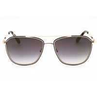 Guess Men's Sunglasses - Aviator Shape Gold Metal Full Rim Frame | GU00147 33C ,