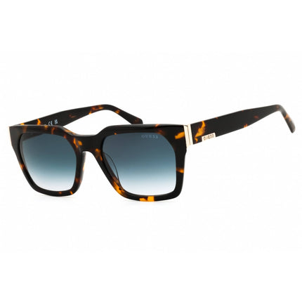 Guess Men's Sunglasses - Rectangular Shape Dark Havana Acetate Frame | GU00172 52W ,