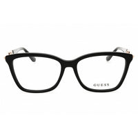 Guess Women's Eyeglasses - Cat Eye Shiny Black Acetate Full Rim Frame | GU50181 001 ,
