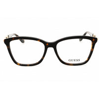 Guess Women's Eyeglasses - Rectangular Havana Acetate Full Rim Frame | GU50181 052 ,