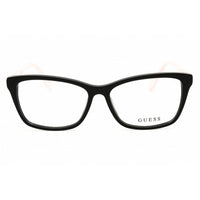 Guess Men's Eyeglasses - Rectangular Shape Shiny Black Acetate Frame | GU50185 001 ,