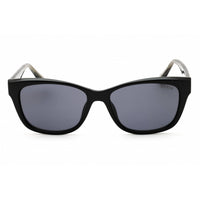 Guess Women's Sunglasses - Rectangular Shape Shiny Black Full Rim Frame | GU00145 01A ,
