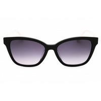 Guess Women's Sunglasses - Rectangular Shape Shiny Black Acetate Frame | GU00164-H 01B ,