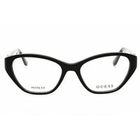 Guess Women's Eyeglasses - Cat Eye Shiny Black Acetate Full Rim Frame | GU50162 001 ,