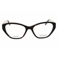 Guess Women's Eyeglasses - Cat Eye Dark Havana Acetate Full Rim Frame | GU50162 052 ,