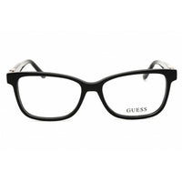 Guess Women's Eyeglasses - Rectangular Shape Shiny Black Acetate Frame | GU50227 001 ,