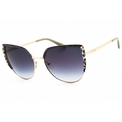 Guess Women's Sunglasses - Cat Eye Shape Gold Metal Full Rim Frame | GU00217 32B ,