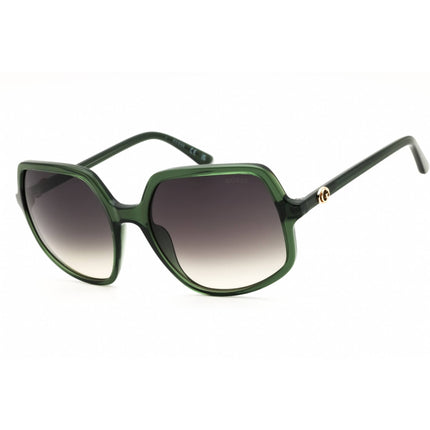 Guess Women's Sunglasses - Oversized Shiny Dark Green Full Rim Frame | GU00257 96P ,