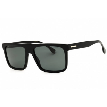 Hugo Boss Men's Sunglasses - Rectangular Shape Black Plastic Frame | 1440/S 807/M9 ,