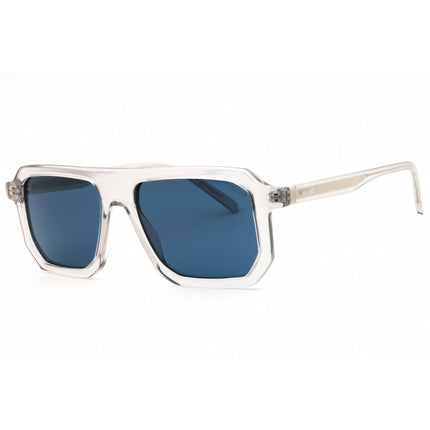 Hugo Men's Sunglasses - Rectangular Shape Grey Plastic Full Rim Frame | HG 1312/S KB7 ,