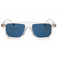 Hugo Men's Sunglasses - Rectangular Shape Grey Plastic Full Rim Frame | HG 1312/S KB7 ,