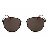 Hugo Men's Sunglasses - Round Matte Black Metal Full Rim Frame | HG 1178/S 0003 IR ,
