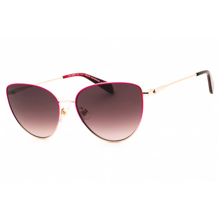 Kate Spade Women's Sunglasses - Cat Eye Rose Gold/Red Metal Frame | HAILEY/G/S 00AW HA ,